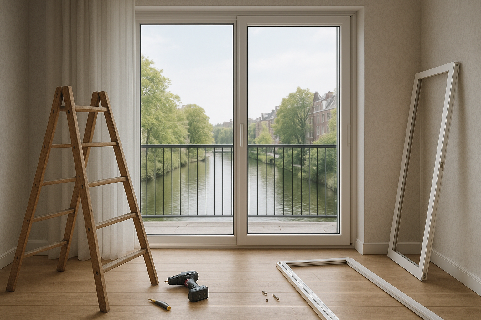 Foto bij De levensduur van een schuifpui en wanneer reparatie zinvol is